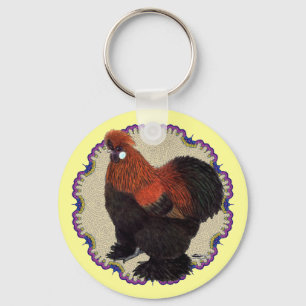 Llavero Silkie Circle