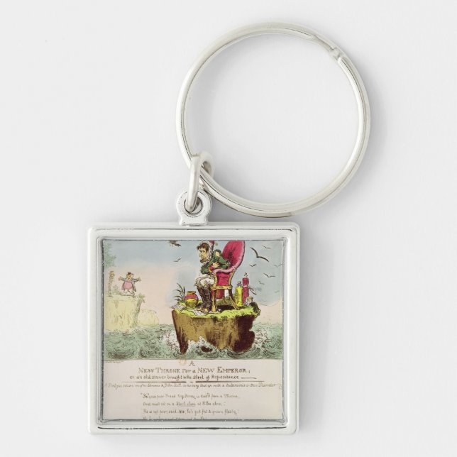 Llavero Silla huesuda de Elba, publicada por S. Knight (Frente)