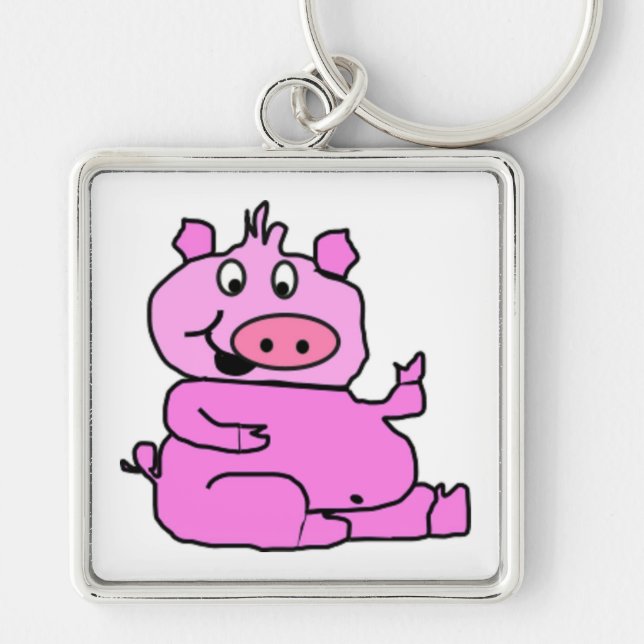 LLAVERO SILLY PIGGY (Frente)