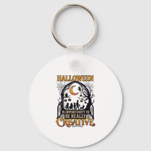 Llavero Silueta Creativa de Halloween Niños Luna Creciente