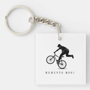 Llavero Silueta de BMX Memento Mori Stoic Deportes Extremo