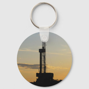 Llavero Silueta de la plataforma de perforación