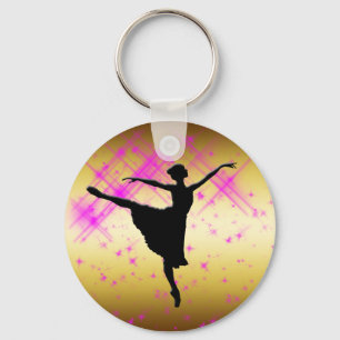LLAVERO SILUETA DEL BAILARÍN DE BALLET