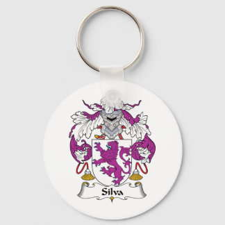 Llavero Silva Family Crest