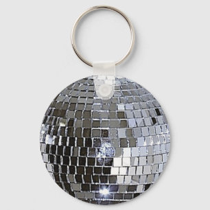 Llavero Silver Disco Ball