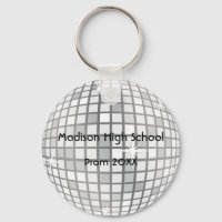 Silver Disco Ball Prom Favor Formal