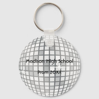 Llavero Silver Disco Ball Prom Favor Formal