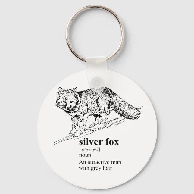 LLAVERO SILVER FOX (Anverso)