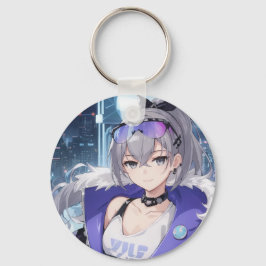 Llavero Silver Wolf fan art 1