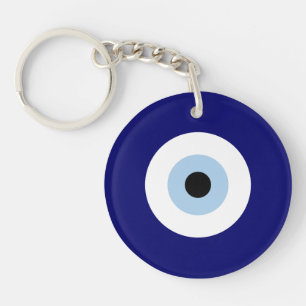 Llavero Símbolo azul malvado Ojo Buena suerte y protección