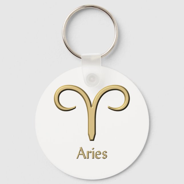 Llavero Símbolo de Aries (Anverso)