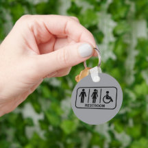 Símbolo de baño para todos los géneros