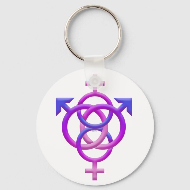 LLAVERO SÍMBOLO DE BI SWINGERS (Anverso)