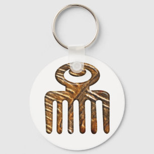 Llavero Símbolo de Duafe.African Adinkra