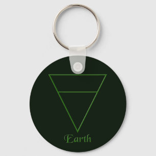 Llavero Símbolo de elemento terrestre de Pagan caído