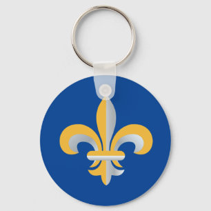 Llavero Símbolo de Flor de Lis