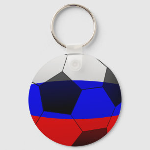 Llavero SÍMBOLO DE FÚTBOL SOCCER 2018 tricolor