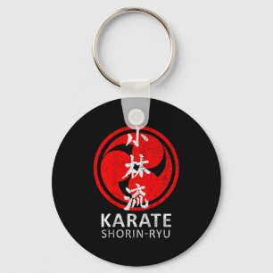 Llavero Símbolo de Karate Shorin Ryu Kanji Japón Arte Marc