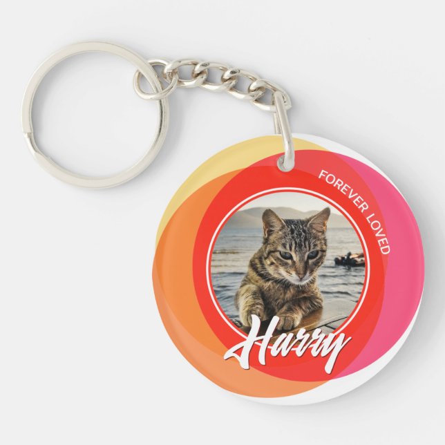 Llavero Símbolo de Keepsake en memoria de la pérdida de ma (Frente)