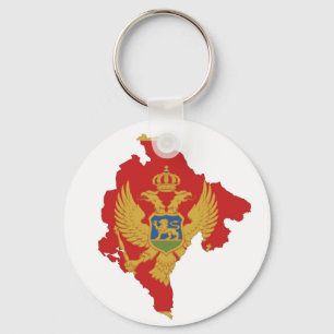 Llavero símbolo de la forma del mapa de la bandera de pa