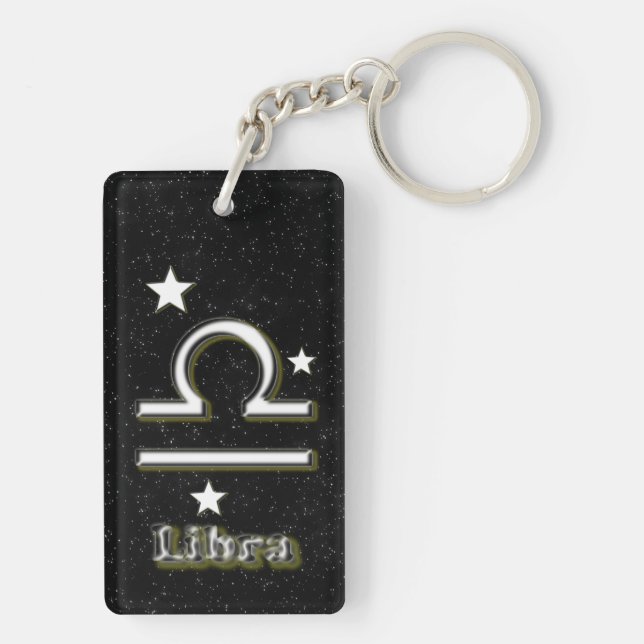 Llavero Símbolo de Libra (Atrás)