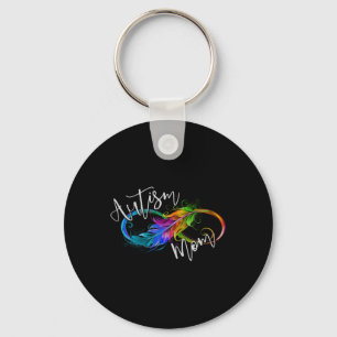 Llavero Símbolo de neurodiversidad arco iris autismo infin