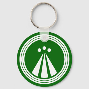 Llavero Símbolo de OBOD en el negro