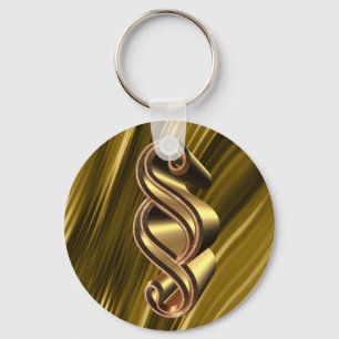 Llavero Símbolo de oro del párrafo