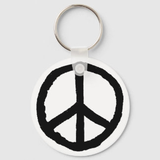 Llavero Símbolo de paz duro
