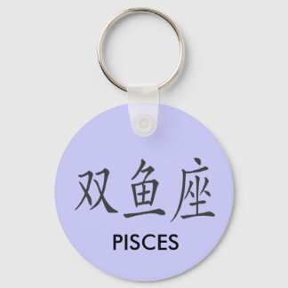 LLAVERO SÍMBOLO DE PISCES CHINOS