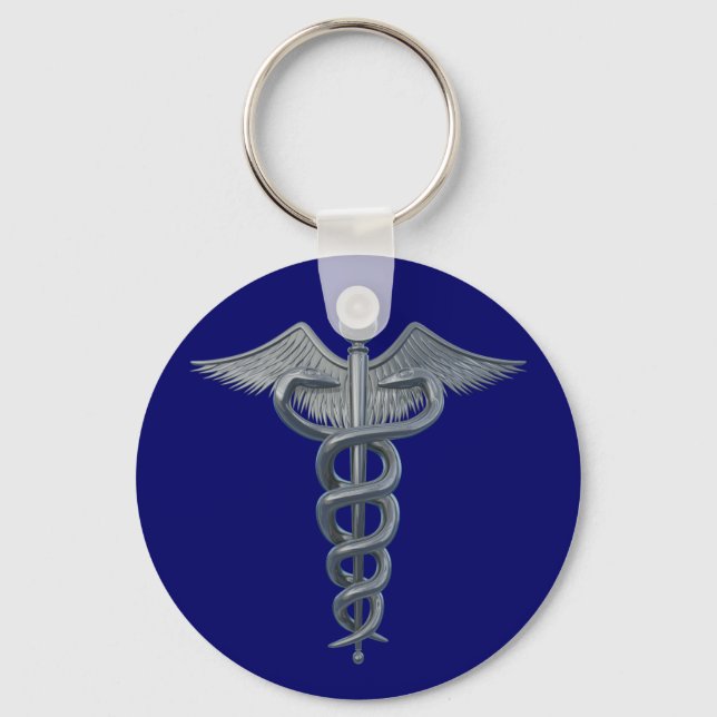 Llavero Símbolo de profesión médica (Anverso)