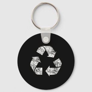 Llavero Símbolo de reciclaje Entorno del Día de la Tierra