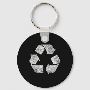 Llavero Símbolo de reciclaje logotipo Tierra Día del acuer
