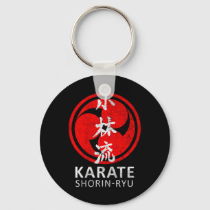 Llavero Símbolo de Shorin Ryu Karate Kanji Japón arte marc