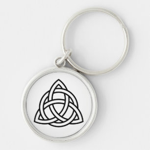 Llavero Símbolo de triquetra de Knot de la Trinidad celta
