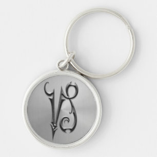 Llavero Símbolo del Capricornio del acero inoxidable