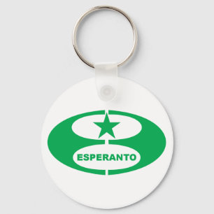 Llavero Símbolo del esperanto,