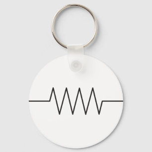 Llavero Símbolo del resistor