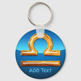 Llavero Símbolo libra zodiac