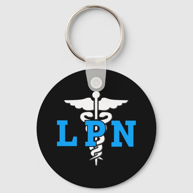 Llavero Símbolo médico de LPN (Anverso)