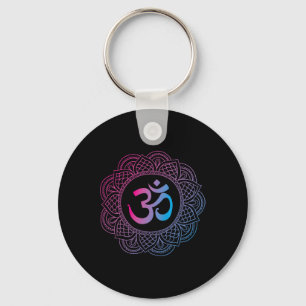 Llavero Símbolo Om Aum Ohm hindú Zen Tantra Yoga Día Namas