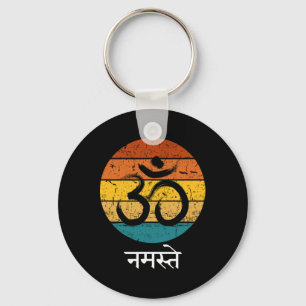 Llavero Símbolo Om Namaste Ohm Hindú Zen Tantra Yoga Espír