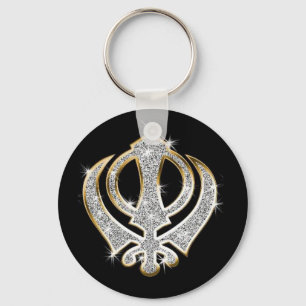 Llavero Símbolo sikh del arte