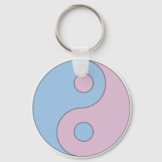 Llavero Símbolo transgénero Yin Yang
