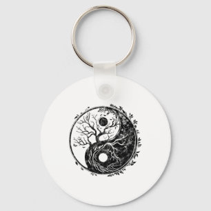 Llavero Símbolo Yin Yang, Árbol De La Vida, Tai Chi, Qigon