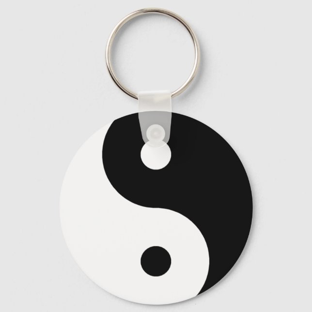 Llavero Símbolo Ying Yang (Anverso)