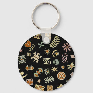 Llavero Símbolos Adinkra africanos