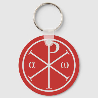 Llavero Símbolos de Jesucristo: Chi-Rho, Alpha y Omega