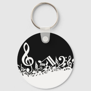 Llavero Símbolos musicales