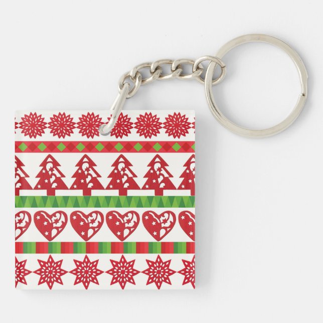 Llavero Símbolos navidades (Atrás)